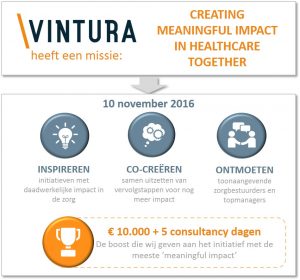 Vintura jaarevent 10 11 2016 met als thema Creating Meningful Impact Together in Healthcare